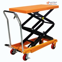 طاولة رفع هيدروليك مقص 350 كجم ارتفاع 1.5 متر CLARKTEC WP300 🏗️🔝